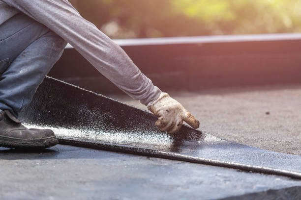 Professional Waterproofing technician working in Republic, PA